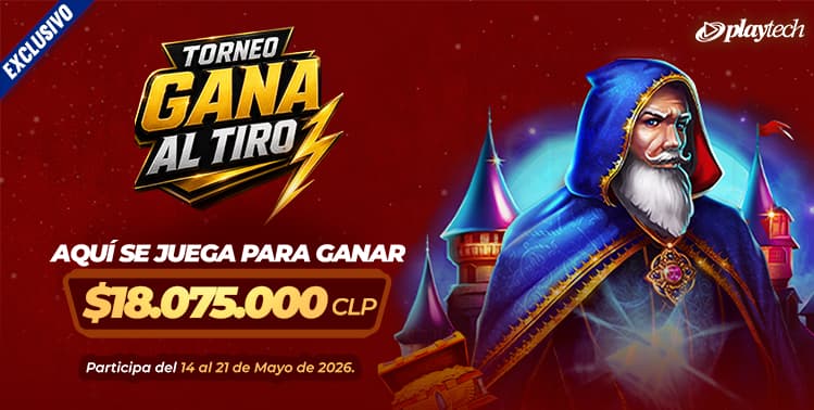 Torneo Exclusivo Torneo Gana al Tiro por Playtech
