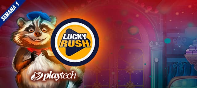 Promoción Lucky Rush por Playtech