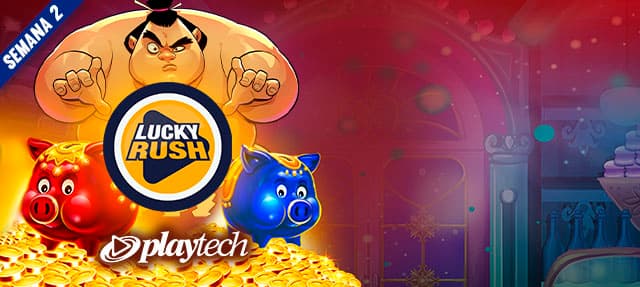 Promoción Lucky Rush por Playtech