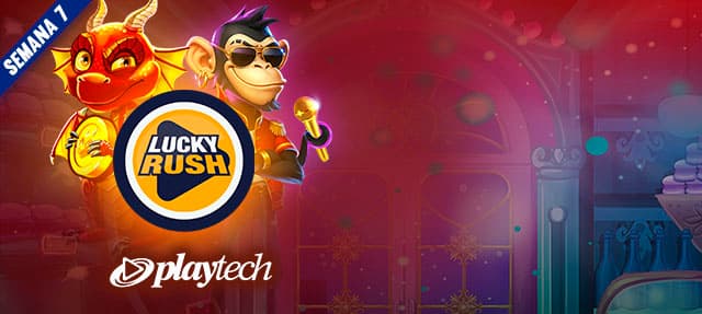 Promoción Lucky Rush por Playtech