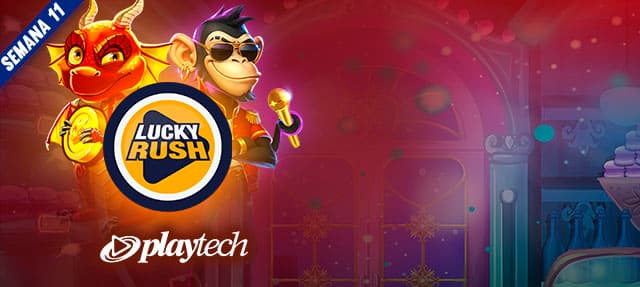 Promoción Lucky Rush por Playtech