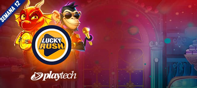 Promoción Lucky Rush por Playtech