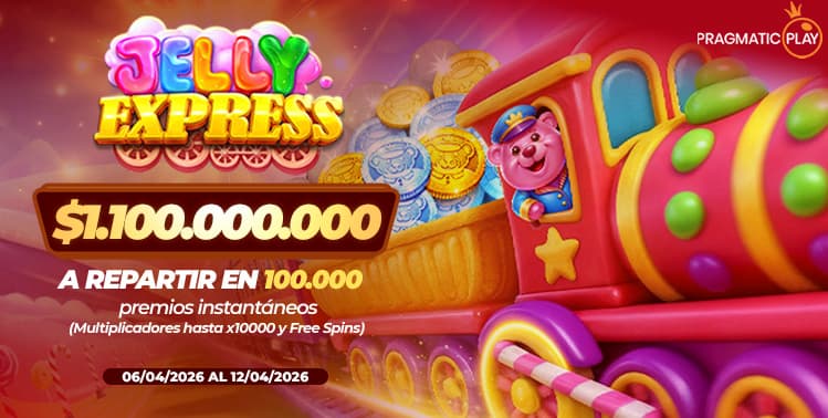 Promocion de Red Jelly Express por Pragmatic