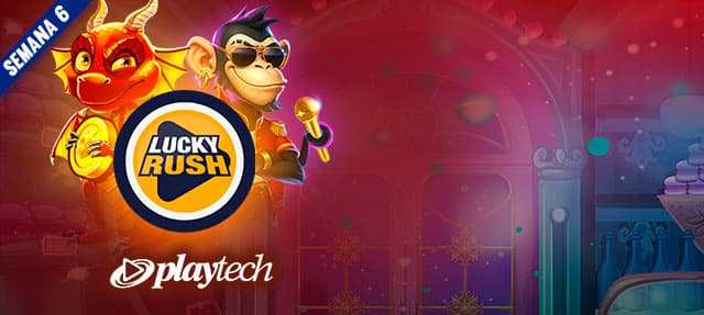 Promoción Lucky Rush por Playtech